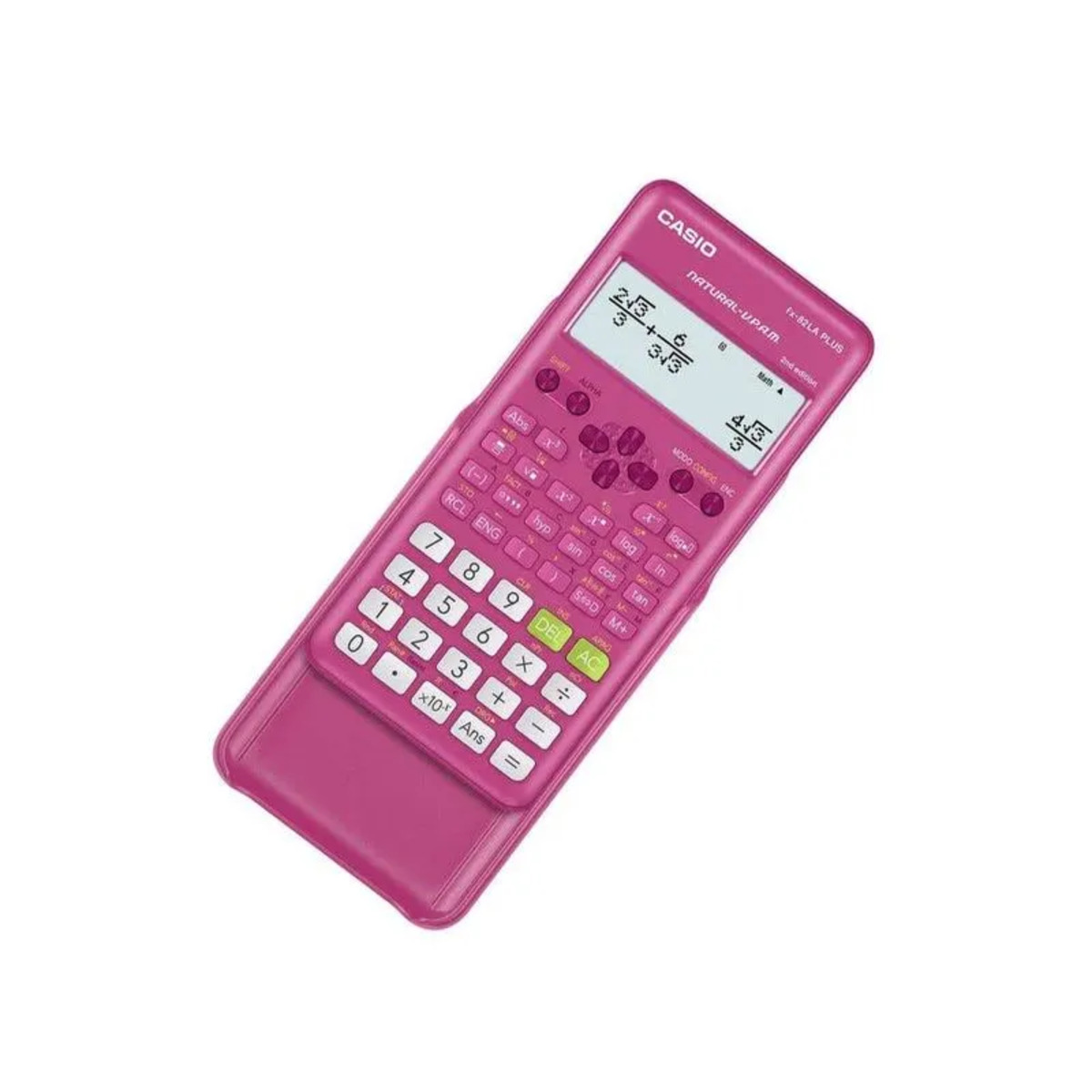 CALCULADORA CASIO ROSADO CIENTÍFICA FX 82 LA PLUS ES PLUS VERSIÓN 2 - 2