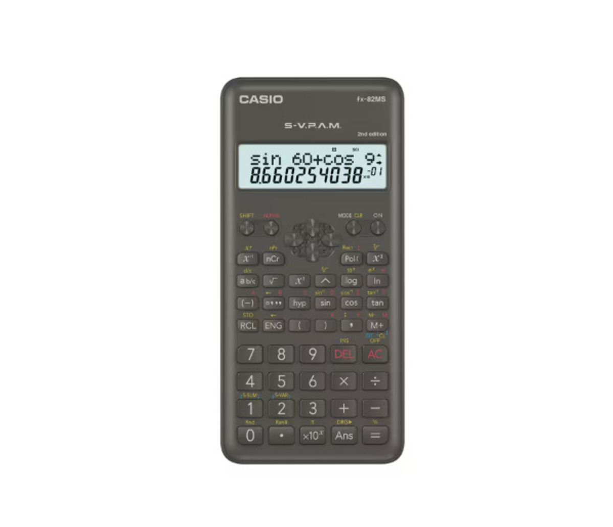 CALCULADORA CASIO CIENTÍFICA FX-82MS VERSION II EDICIÓN 2 - 1