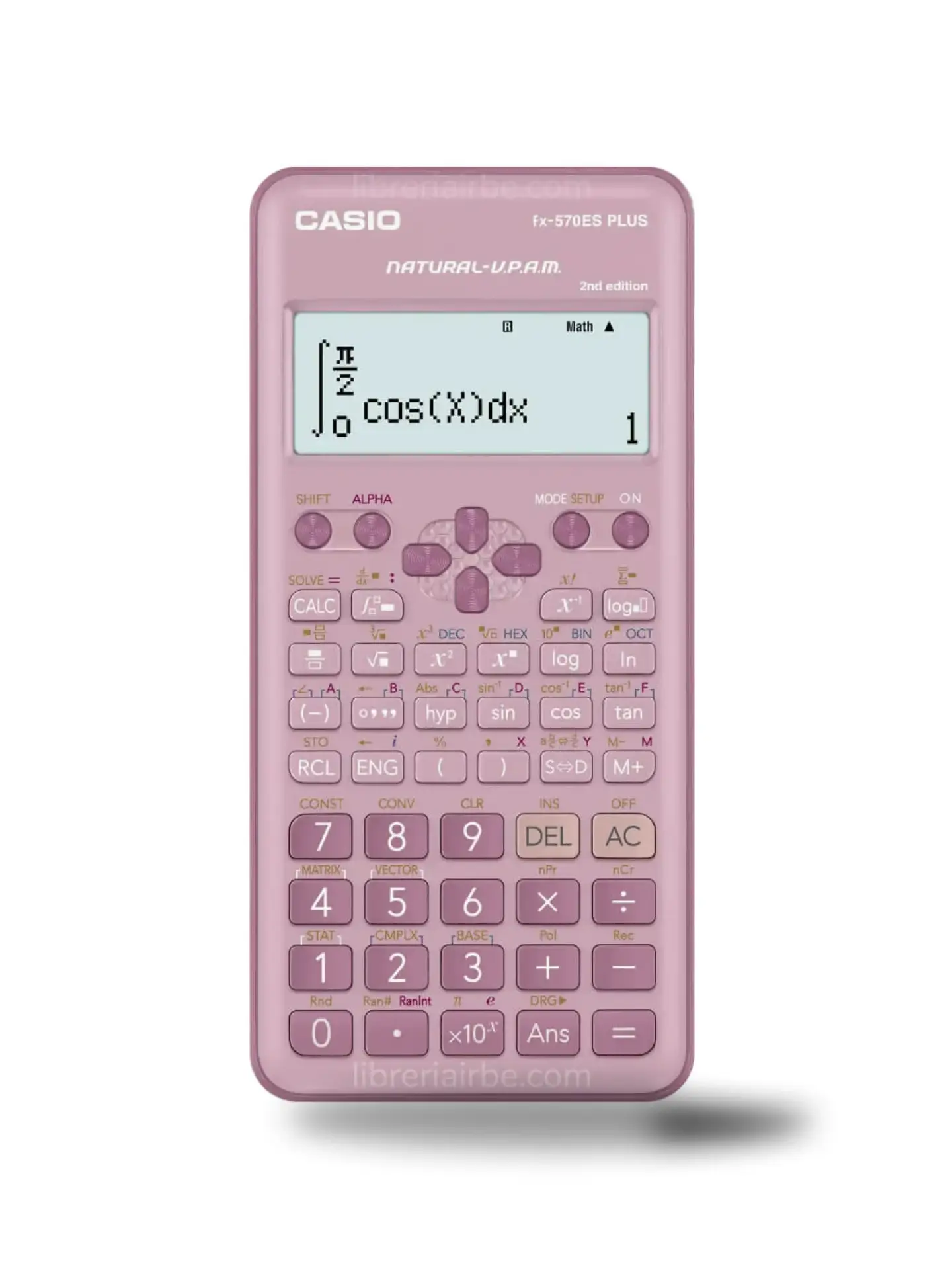 CALCULADORA CASIO FX-570ES PLUS- PK ROSADO CIENTÍFICA EDICIÓN 2 - 1