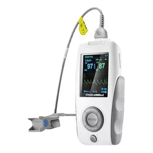 OXÍMETRO DE PULSO CHOICEMMED MD300K2 + 3 SENSORES NEONATAL, PEDIÁTRICO Y ADULTO - 1