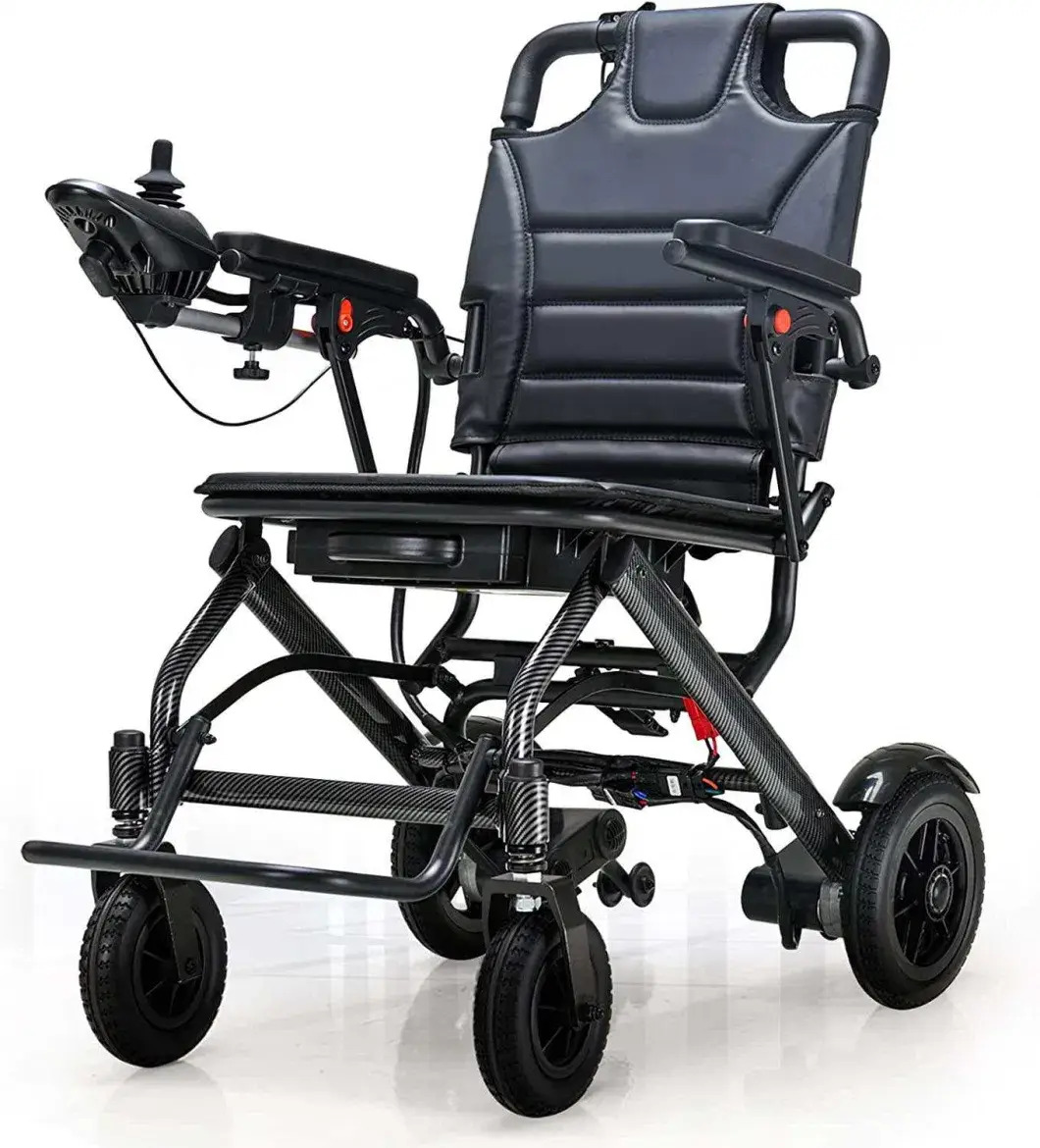 SILLA DE RUEDAS ELÉCTRICA ULTRA LIVIANA 112-E ALUMINIO - 1