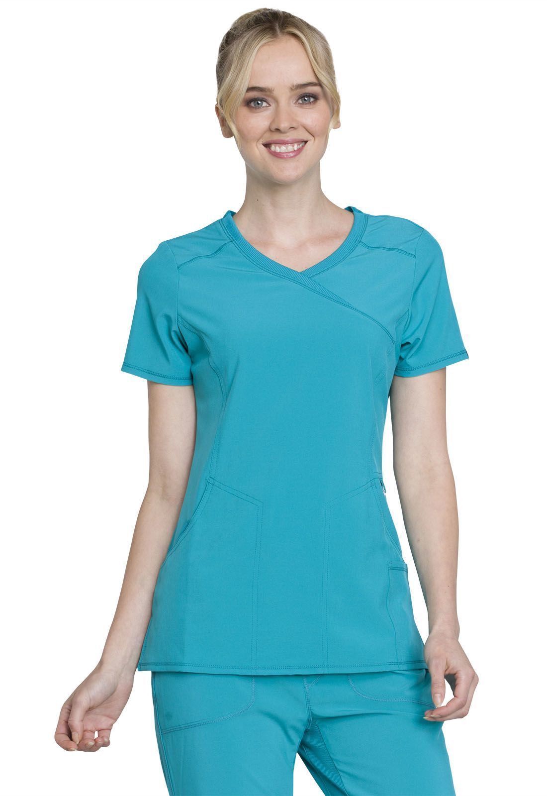 TOP CLÍNICO DE MUJER CHEROKEE UNIDAD INFINITY 2625A - UNIFORMES CLINICOS - 1