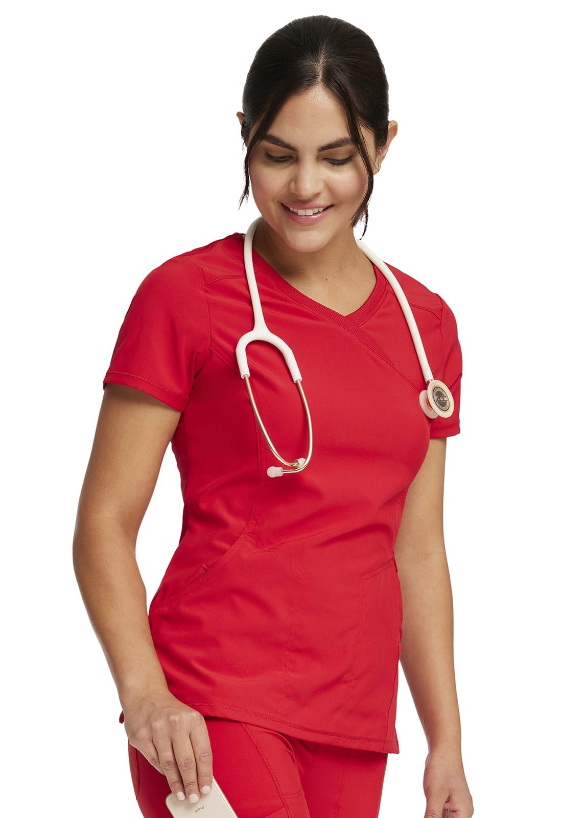 TOP CLÍNICO DE MUJER CHEROKEE UNIDAD INFINITY 2625A - UNIFORMES CLINICOS - 2