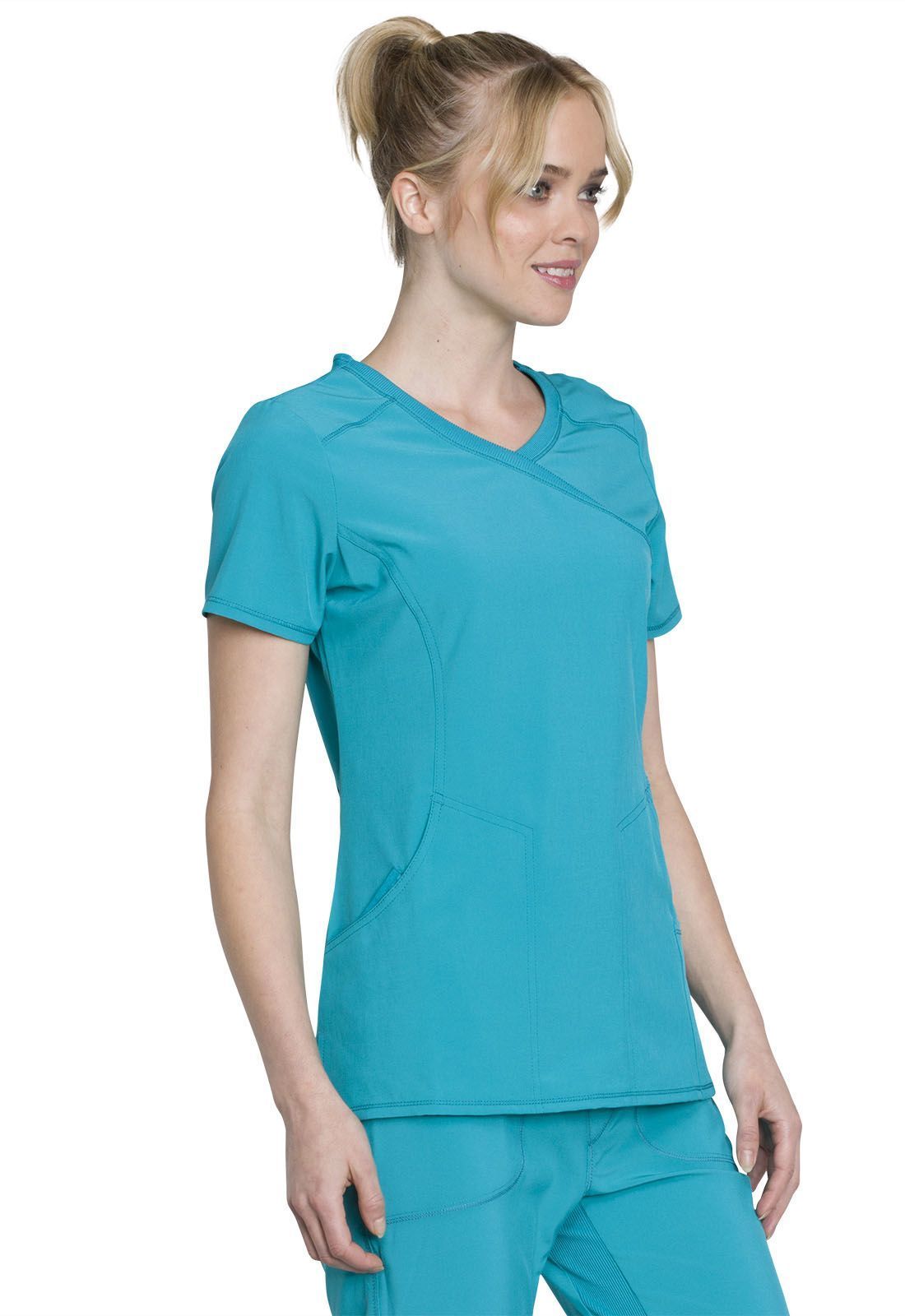 TOP CLÍNICO DE MUJER CHEROKEE UNIDAD INFINITY 2625A - UNIFORMES CLINICOS - 2