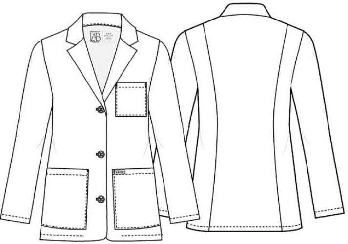 DELANTAL CLINICO DE MUJER CHEROKEE UNIDAD CK451 - UNIFORMES CLINICO - 4