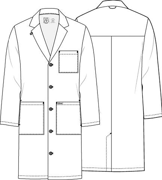 DELANTAL CLINICO DE HOMBRE CHEROKEE UNIDAD CK412 - UNIFORMES CLINICO - 5