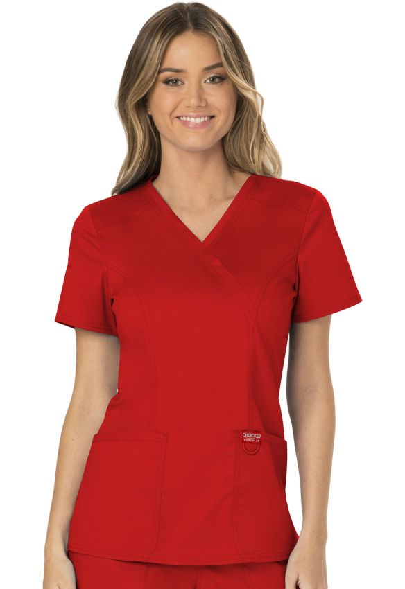 TOP CLINICO CHEROKEE MUJER REVOLUTION WW610 UNIFORMES CLINICOS