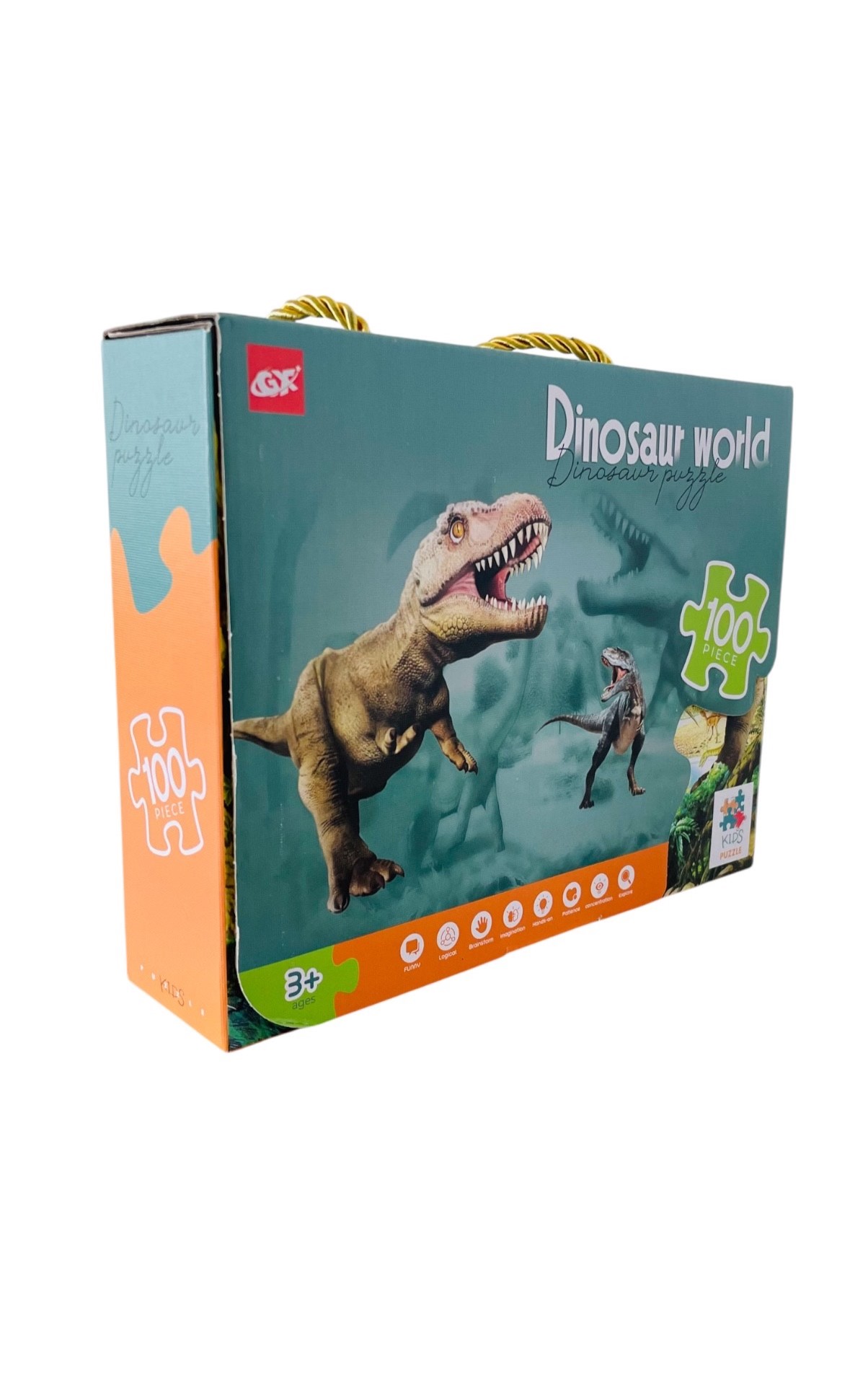 Ripley - PUZZLE 100 PIEZAS ROMPECABEZAS DINOSAURIOS NIÑOS