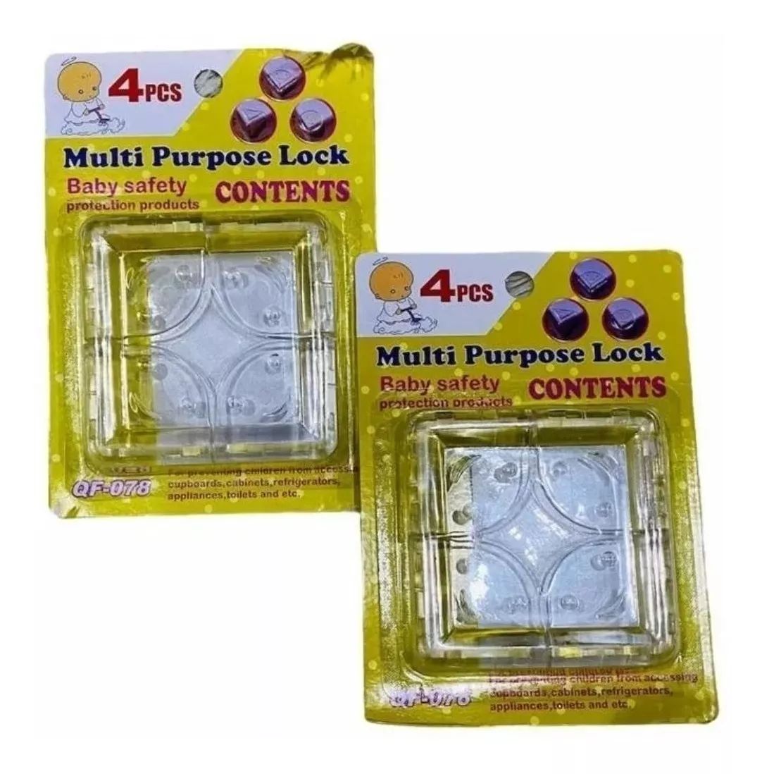 SET PROTECTORES DE ESQUINAS TRANSPARENTES FLEX X12 - 3