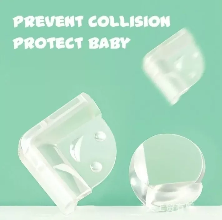 SET PROTECTORES DE ESQUINAS TRANSPARENTES FLEX X12 - 4