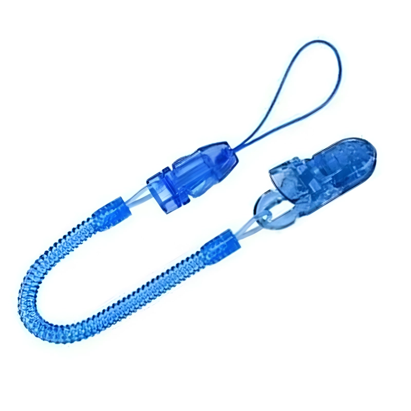 PORTA CHUPETE DE ESPIRAL AZUL - 1
