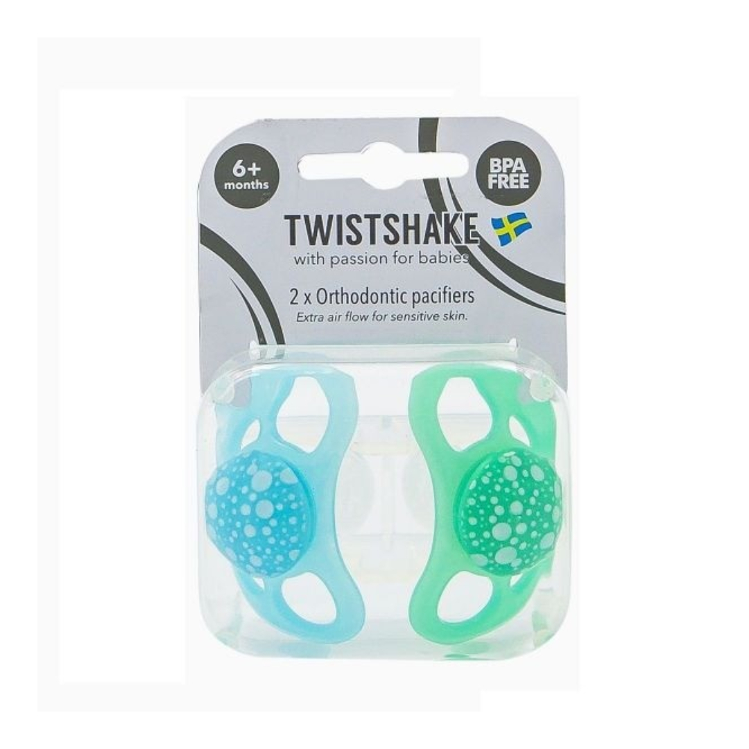 CHUPETES TWISTSHAKE BEBÉ 2 UNIDADES FLEX - 1