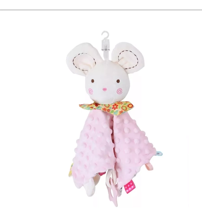 TUTO APEGO PELUCHE PARA BEBE TOALLA CALMANTE DE FELPA FLEX - 1