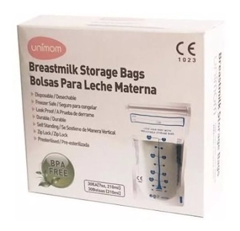 BOLSAS UNIMOM LECHE MATERNA 30 UNIDADES NEGRO - 3