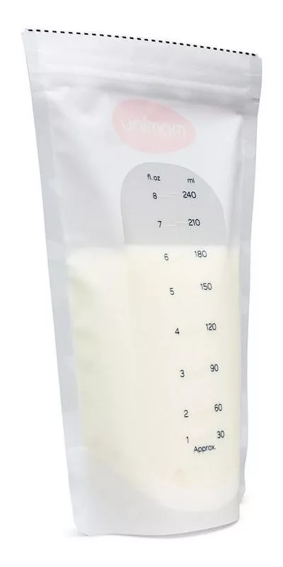 BOLSAS UNIMOM LECHE MATERNA 50 UNS NEGRO - 2