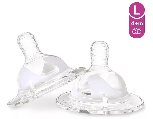 TETINA TWISTSHAKE NEGRO PARA MAMADERA ANTI-CÓLICO 2 UND FLEX - 1