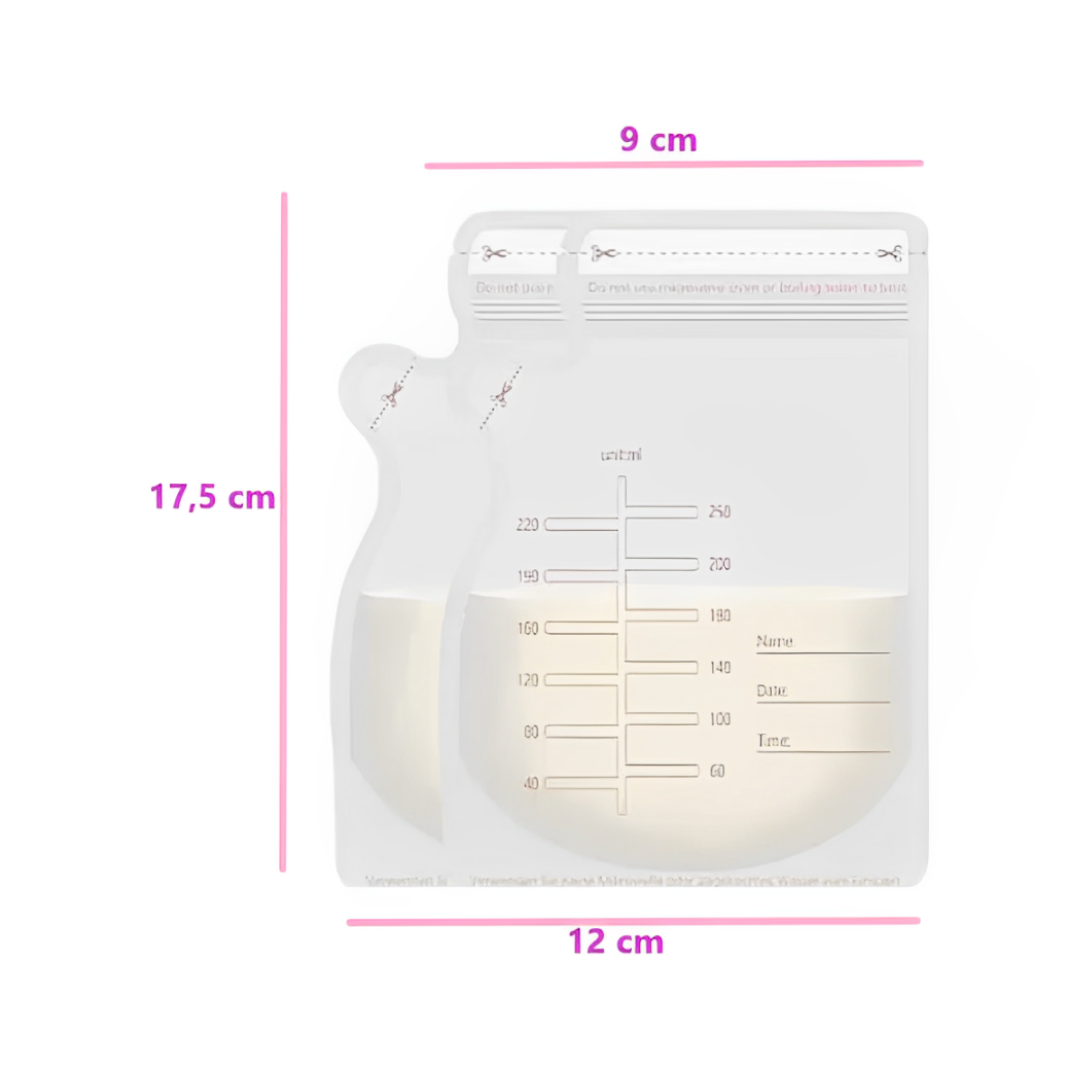BOLSAS PARA LECHE MATERNA 30 UNIDADED - 5