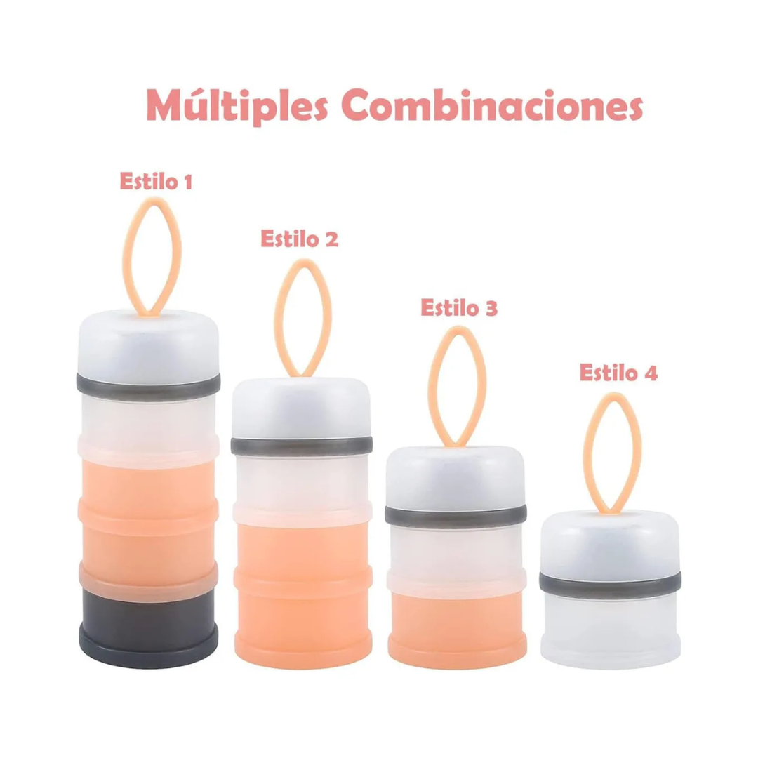 CONTENEDOR DE LECHE EN POLVO PASTEL - 2