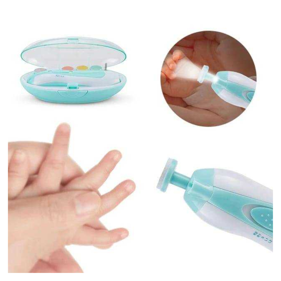 LIMA ELÉCTRICA PARA UÑAS DE BEBÉ CELESTE - 3