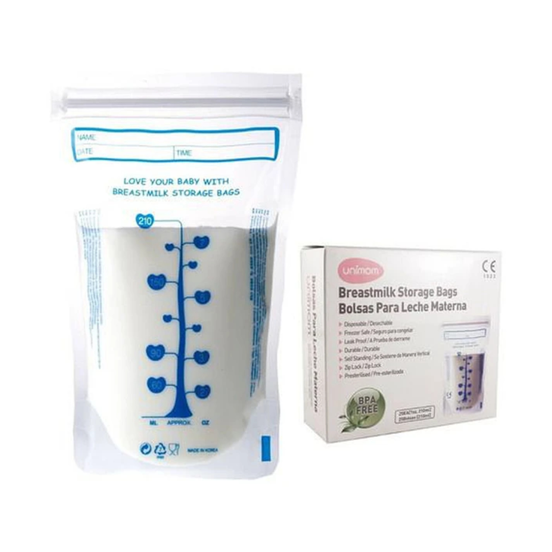 BOLSA UNIMOM LECHE MATERNA 30 UNS TRANSPARENTE - 1