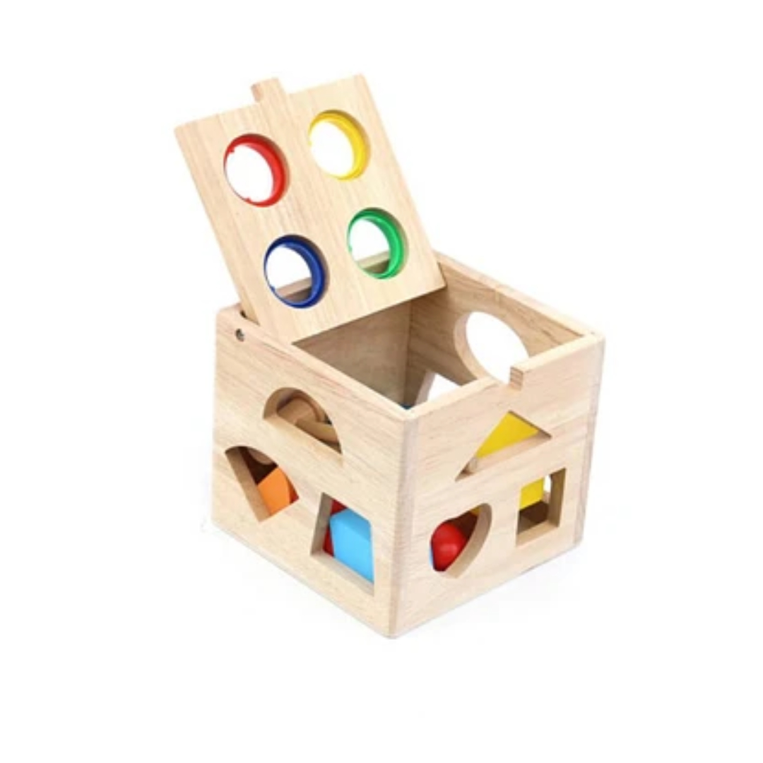 CUBO DE MADERA DE ENCAJE FIGURAS GENERICO - 4