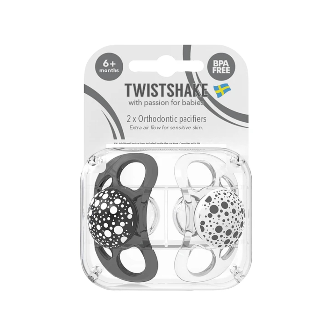 CHUPETES TWISTSHAKE SILICONA 6+M MESES 2 UNIDADES - 4