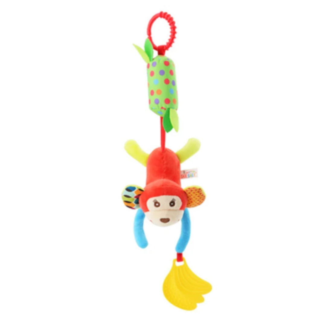 SONAJERO CASCABEL PARA COCHE MONITO ROJO - 1