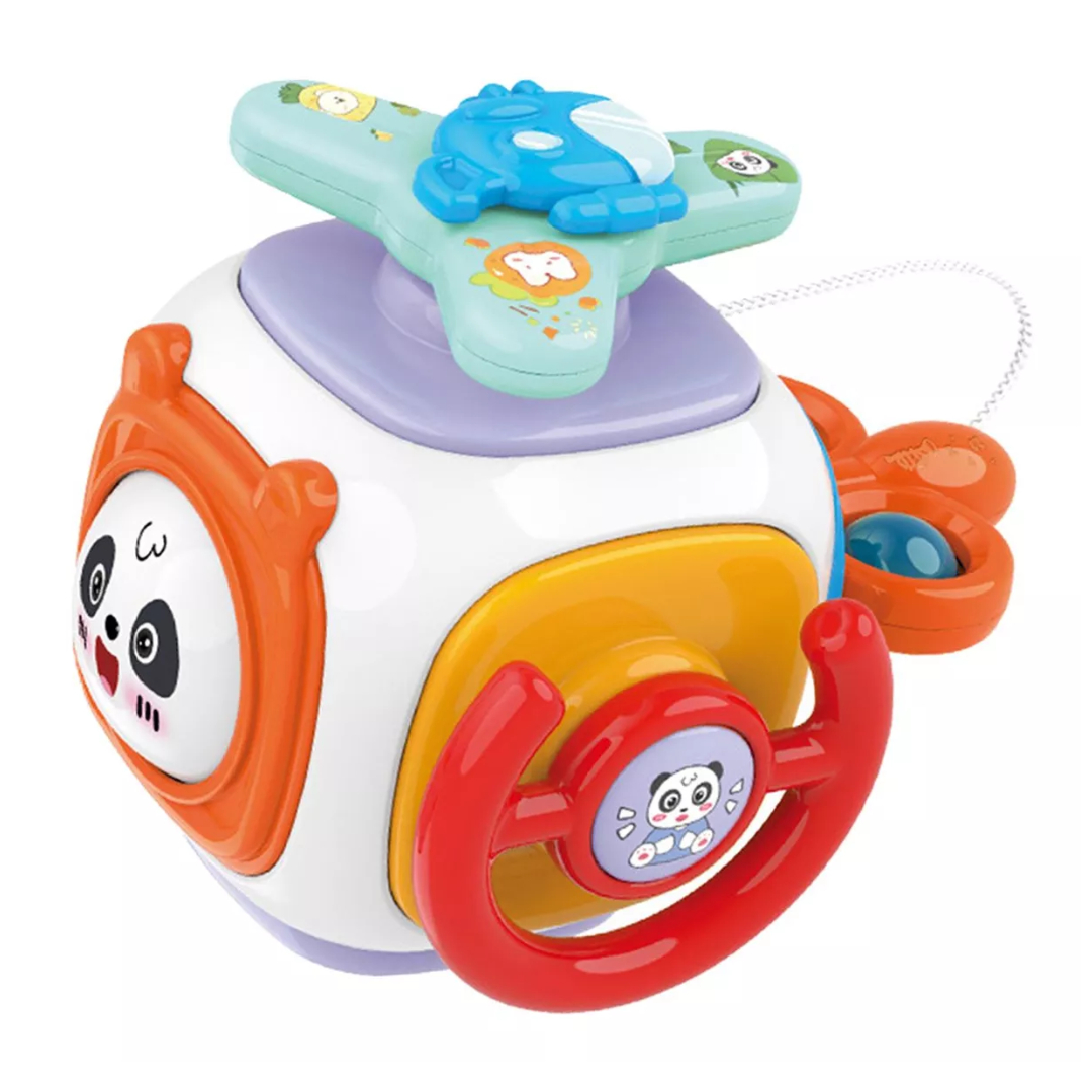 CUBO MULTIJUEGOS BEBÉ BLANCO - 1