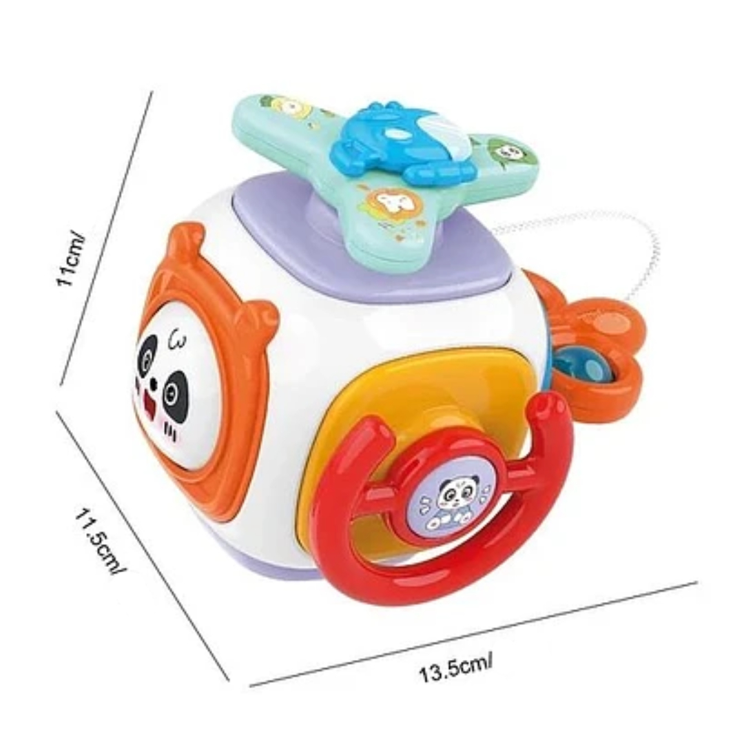 CUBO MULTIJUEGOS BEBÉ BLANCO - 5