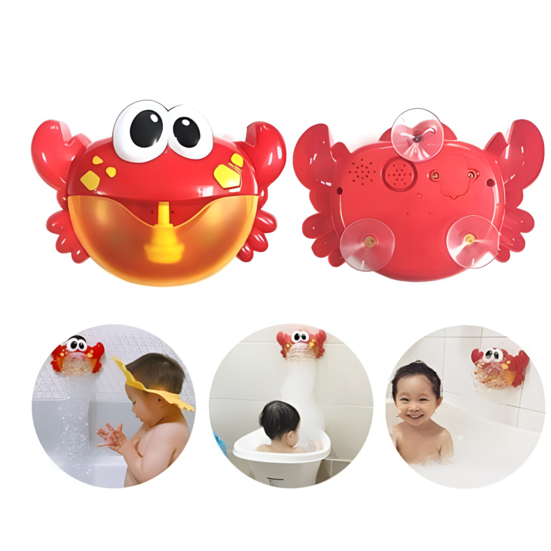 LANZA BURBUJAS CANGREJO DUCHA ROJO - 4