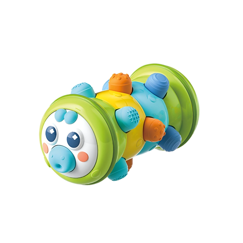 JUGUETE ORUGA ROLLER VERDE PARA BEBÉ - 2