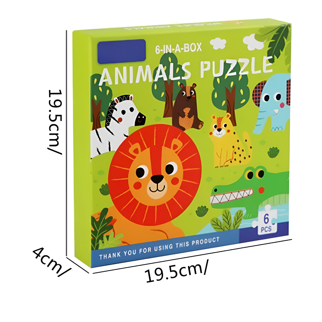 JUGUETE VERDE MI PRIMER PUZZLE DISEÑO JUNGLA - 3