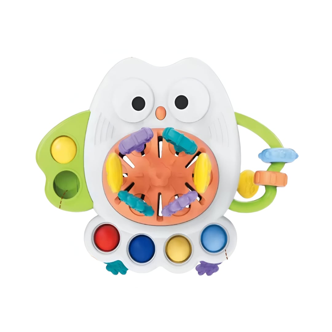 BÚHO BEBE MONTESSORI 4 EN 1 SENSORIAL CREMA - 1