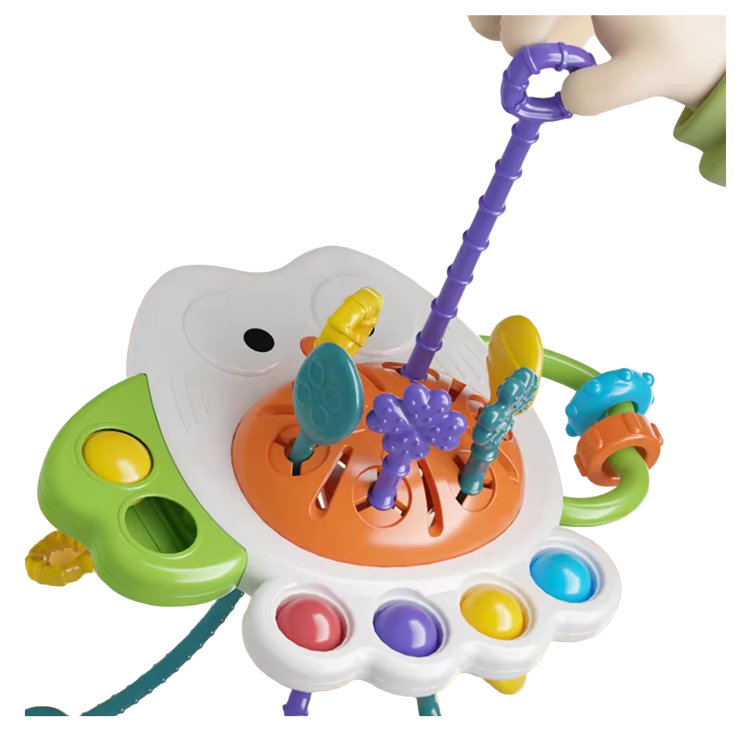 BÚHO BEBE MONTESSORI 4 EN 1 SENSORIAL CREMA - 4