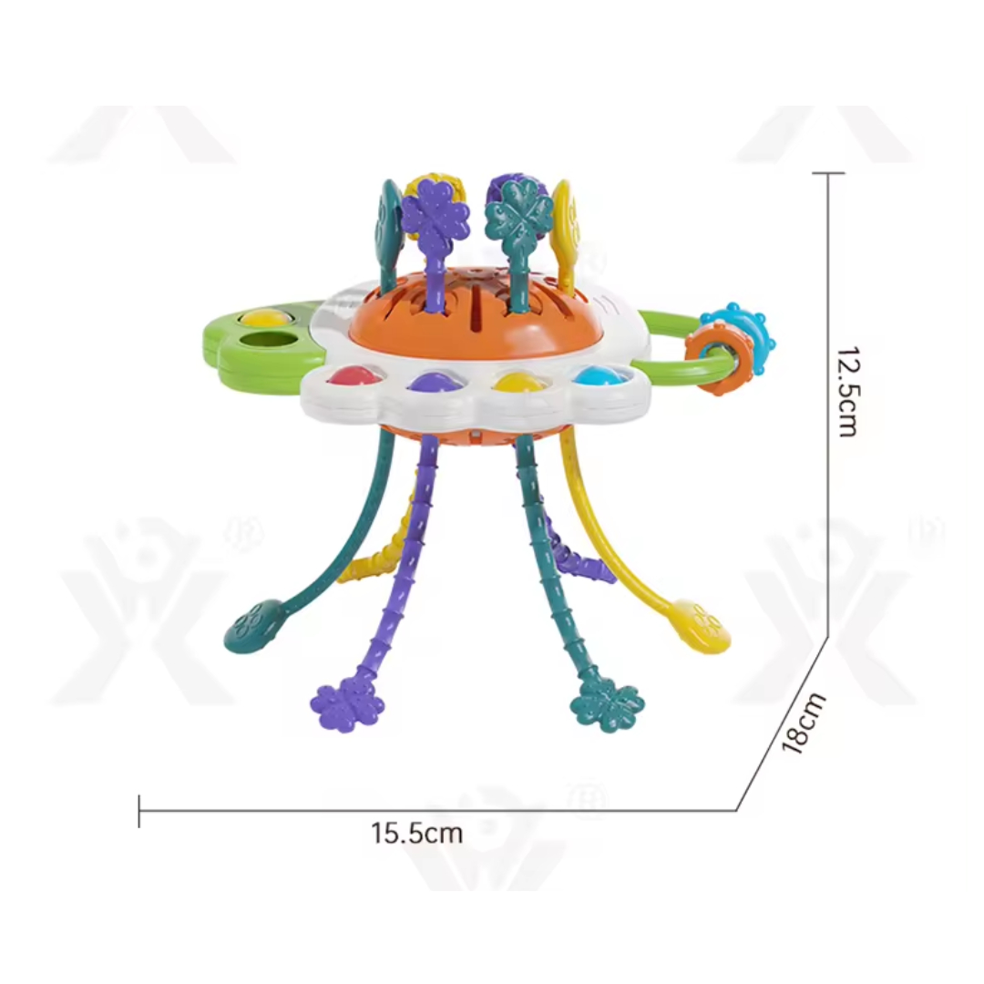 BÚHO BEBE MONTESSORI 4 EN 1 SENSORIAL CREMA - 5