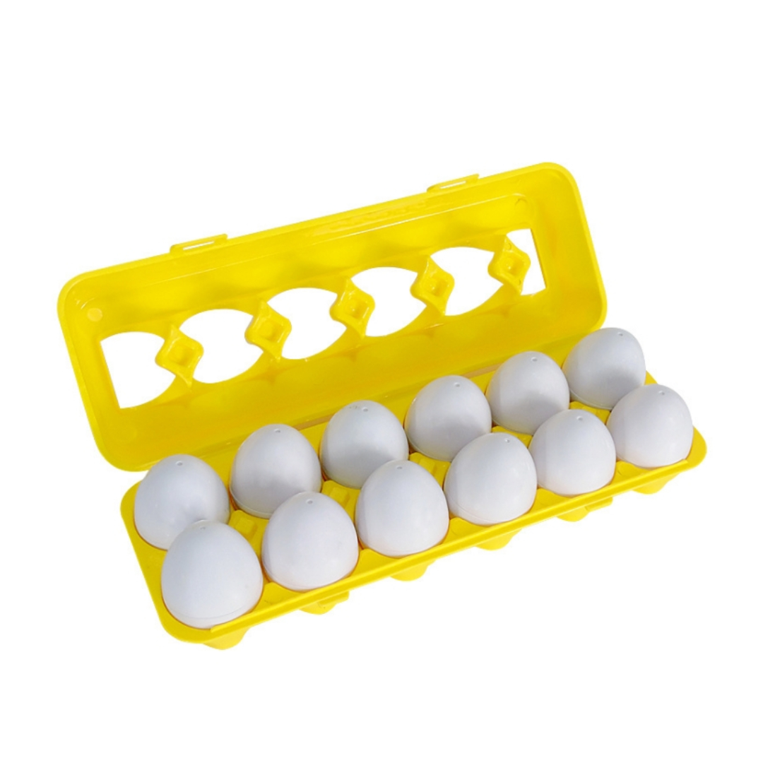 HUEVOS DE ENCAJE BEBE AMARILLO FORMAS Y COLORES - 3