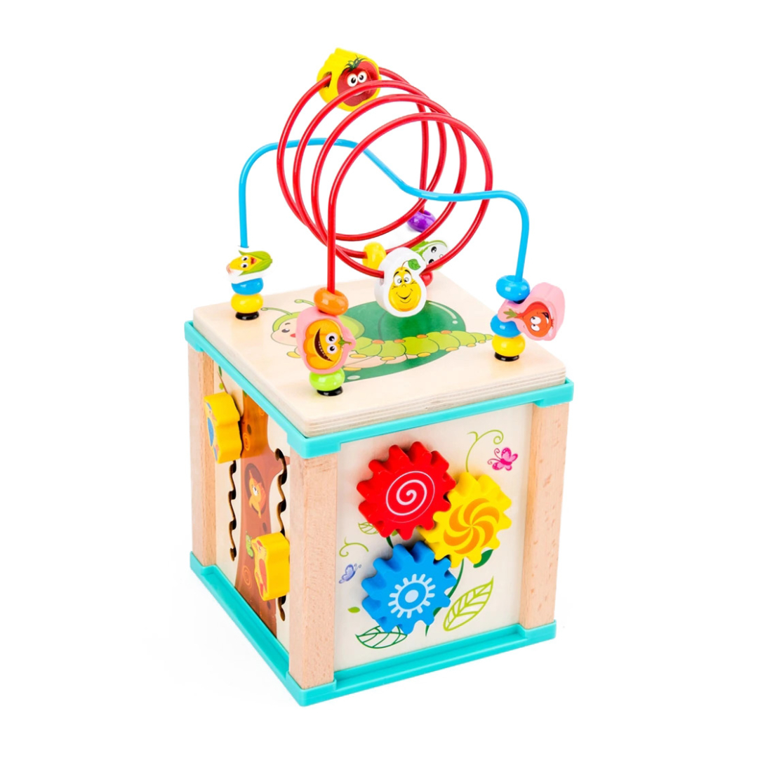 CUBO DE MOTRICIDAD ABIERTA PARA BEBÉS Y NIÑOS - 2
