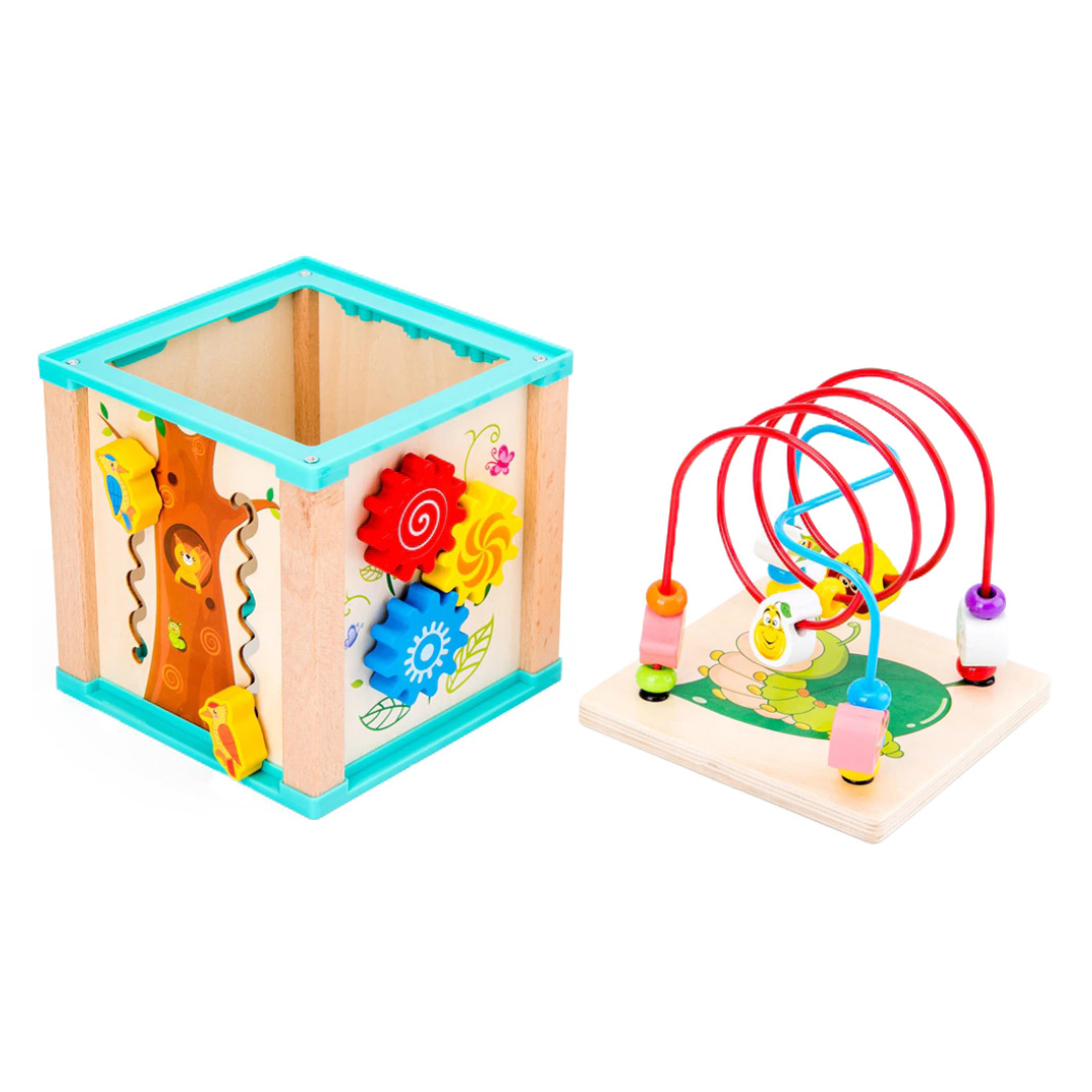 CUBO DE MOTRICIDAD ABIERTA PARA BEBÉS Y NIÑOS - 3
