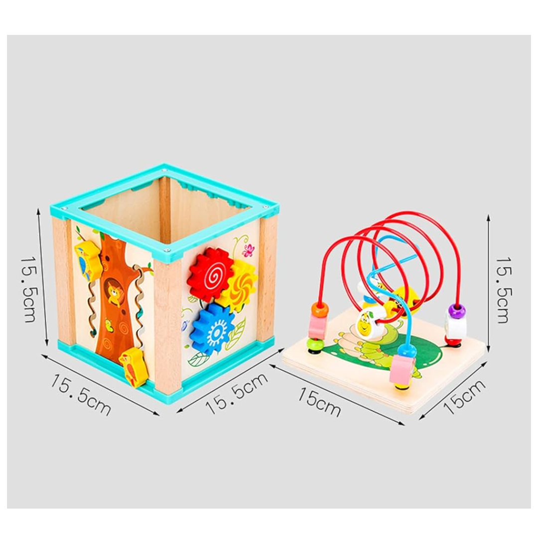 CUBO DE MOTRICIDAD ABIERTA PARA BEBÉS Y NIÑOS - 5