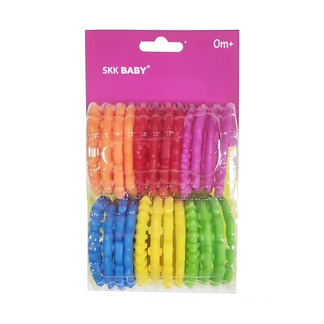 SET BEBE 24 ARGOLLAS TEXTURIZADAS BEBÉS MULTIUSOS MULTICOLOR - 1