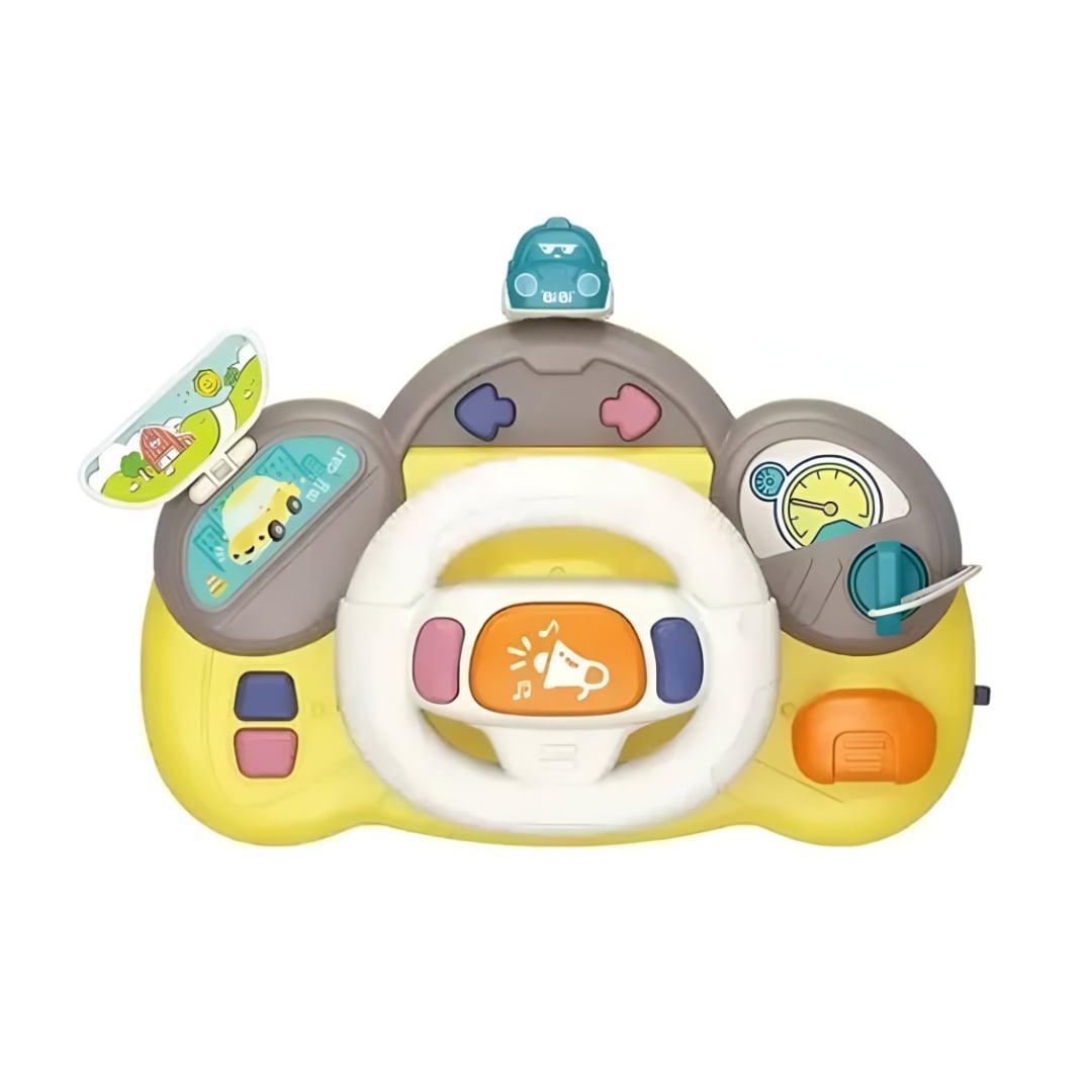 JUGUETE DIDÁCTICO VOLANTE MUSICAL PARA BEBÉS - 1