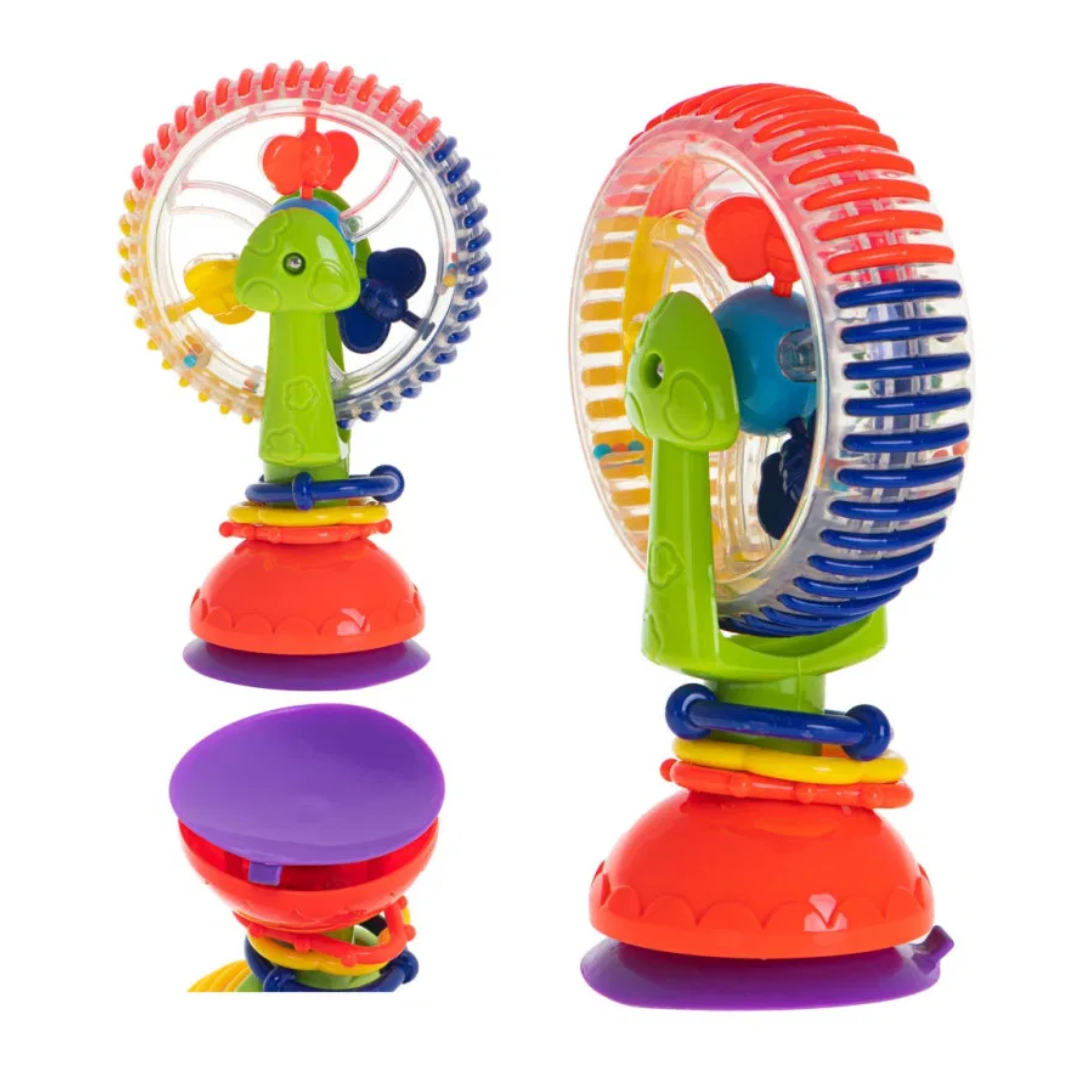 CARRUSEL SONAJERO CON VENTOSA PARA BEBÉS - 2