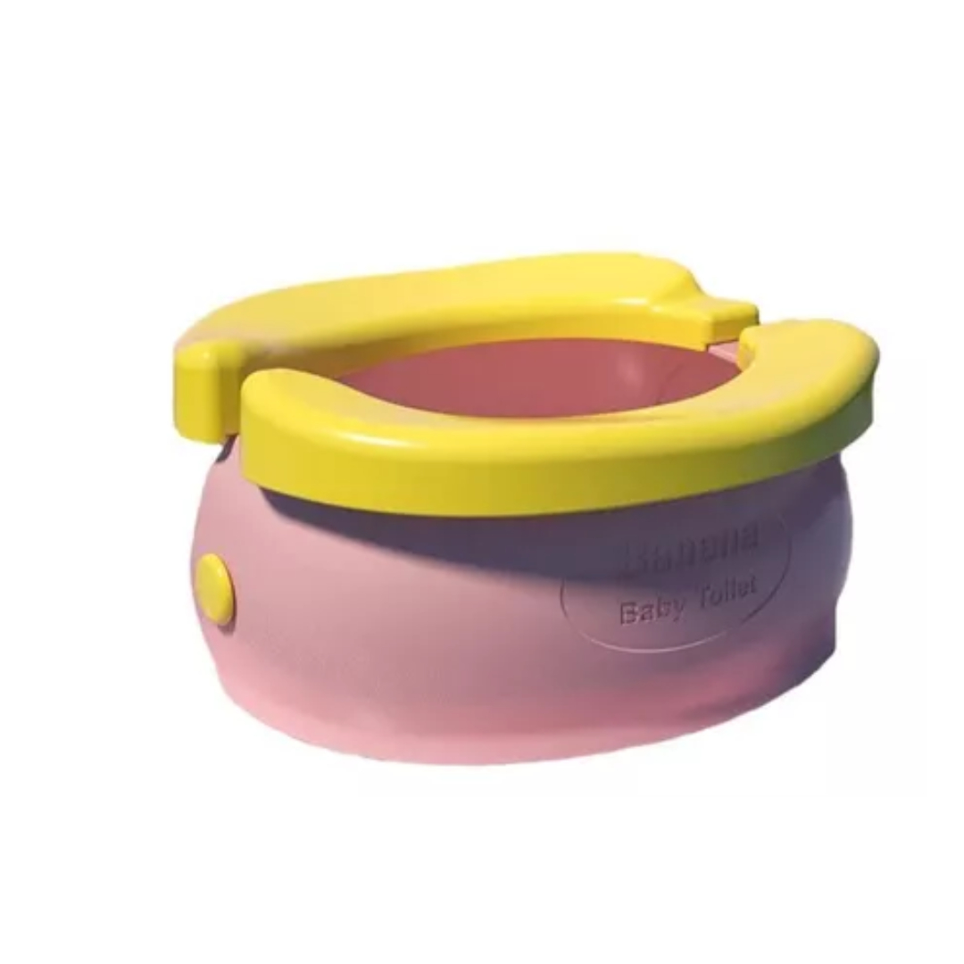 PELELA PORTÁTIL PLEGABLE ROSADO PARA BEBÉS Y NIÑOS - 1