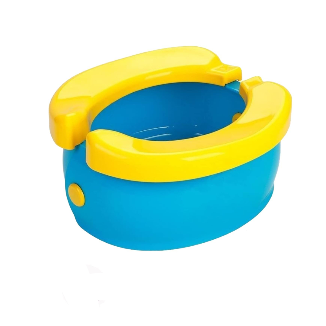 PELELA PORTÁTIL PLEGABLE CELESTE PARA BEBÉS Y NIÑOS - 1