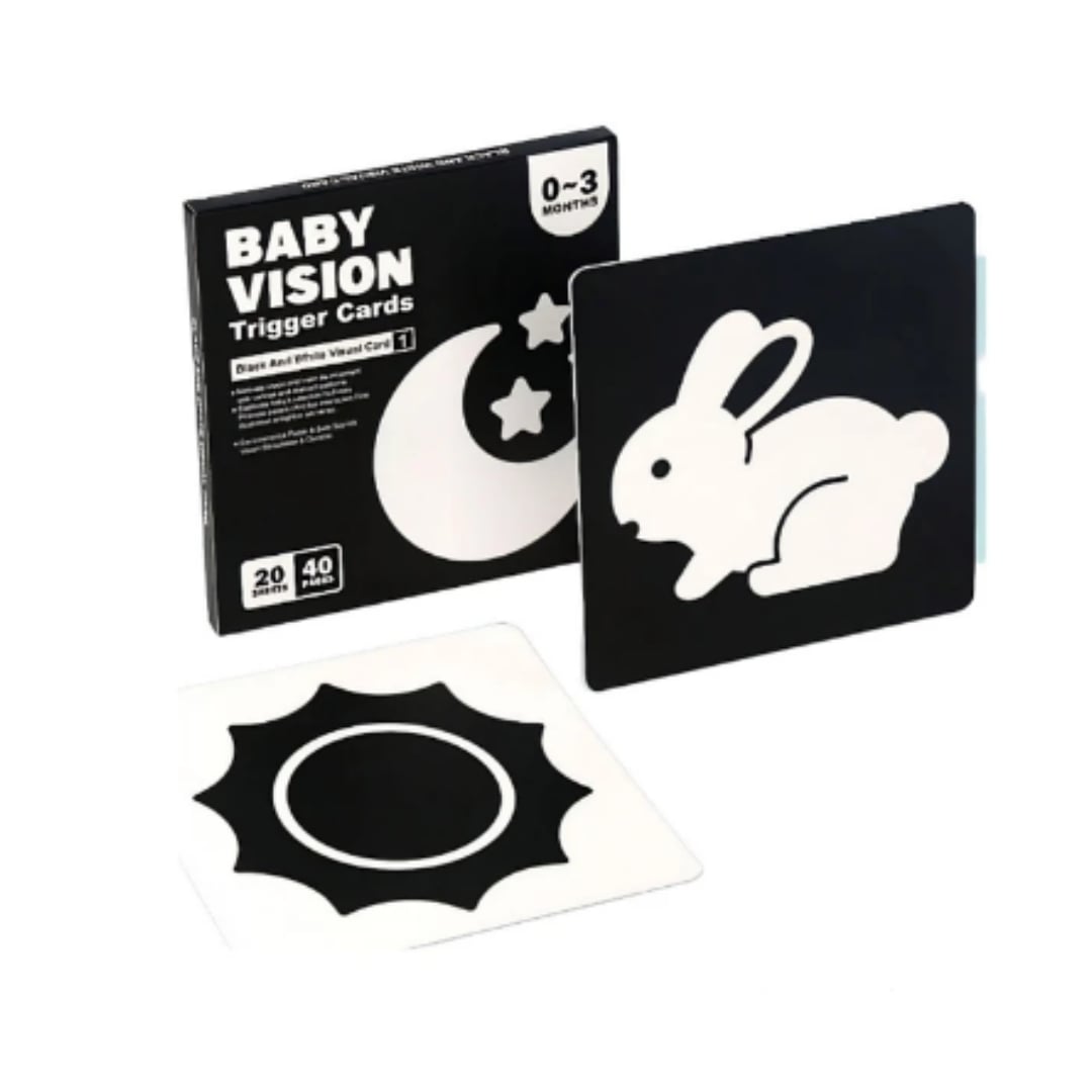 TARJETAS DE ESTIMULACIÓN ALTO CONTRASTE 0A 3 MESES - 1