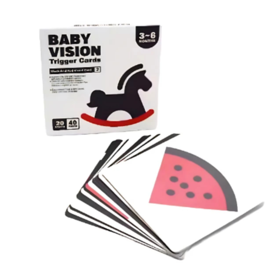 TARJETAS DE ESTIMULACIÓN ALTO CONTRASTE 3 A 6 MESES - 1