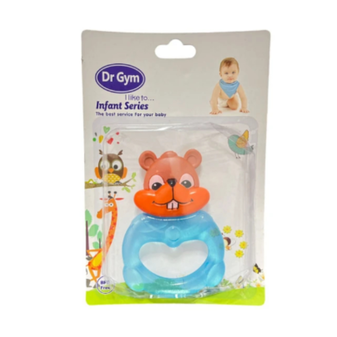 MORDEDOR BEBE REFRIGERABLE ARDILLA CELESTE - 1