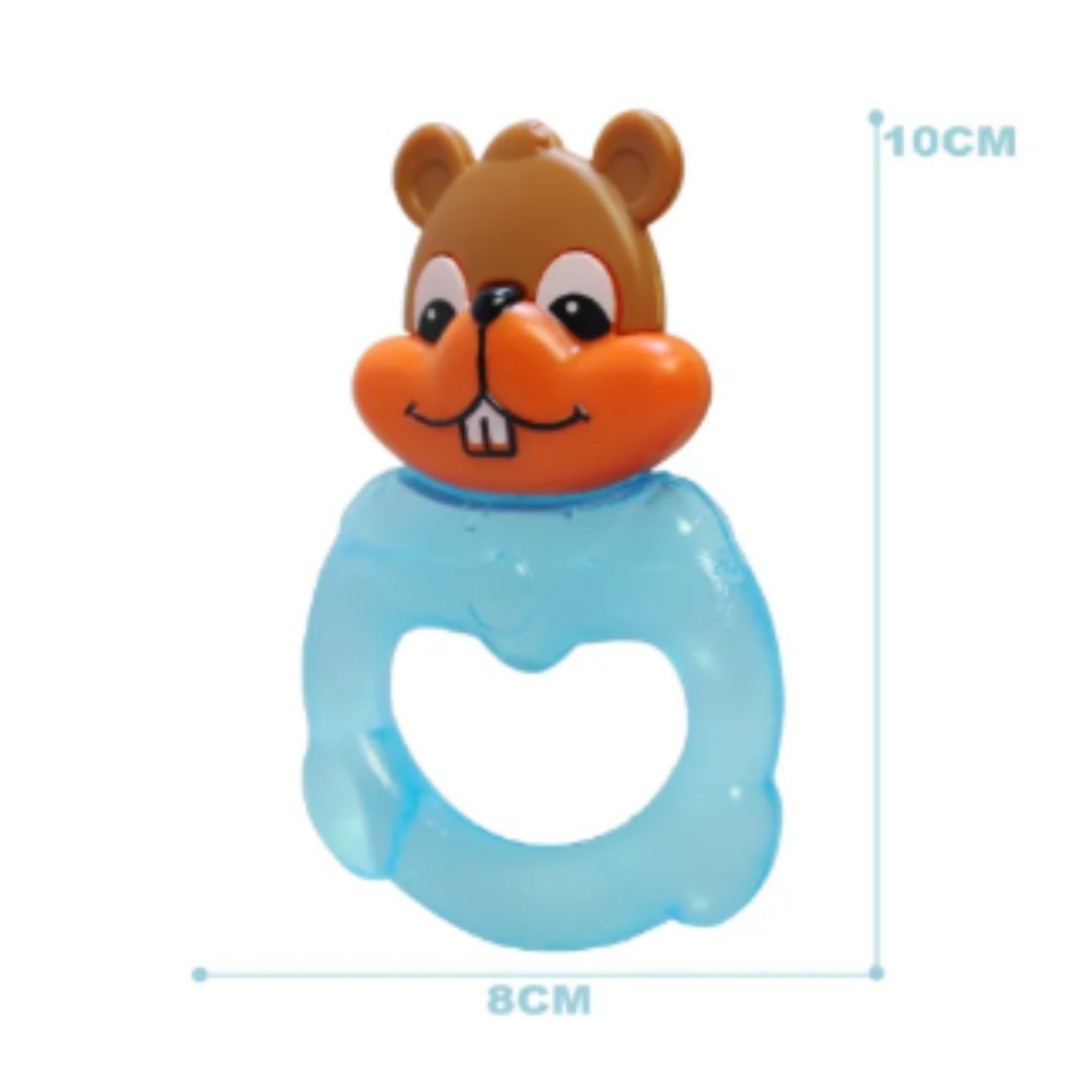 MORDEDOR BEBE REFRIGERABLE ARDILLA CELESTE - 3