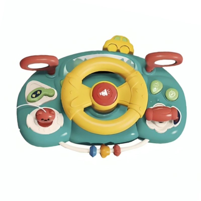 VOLANTE INFANTIL MUSICAL TURQUESA - 1