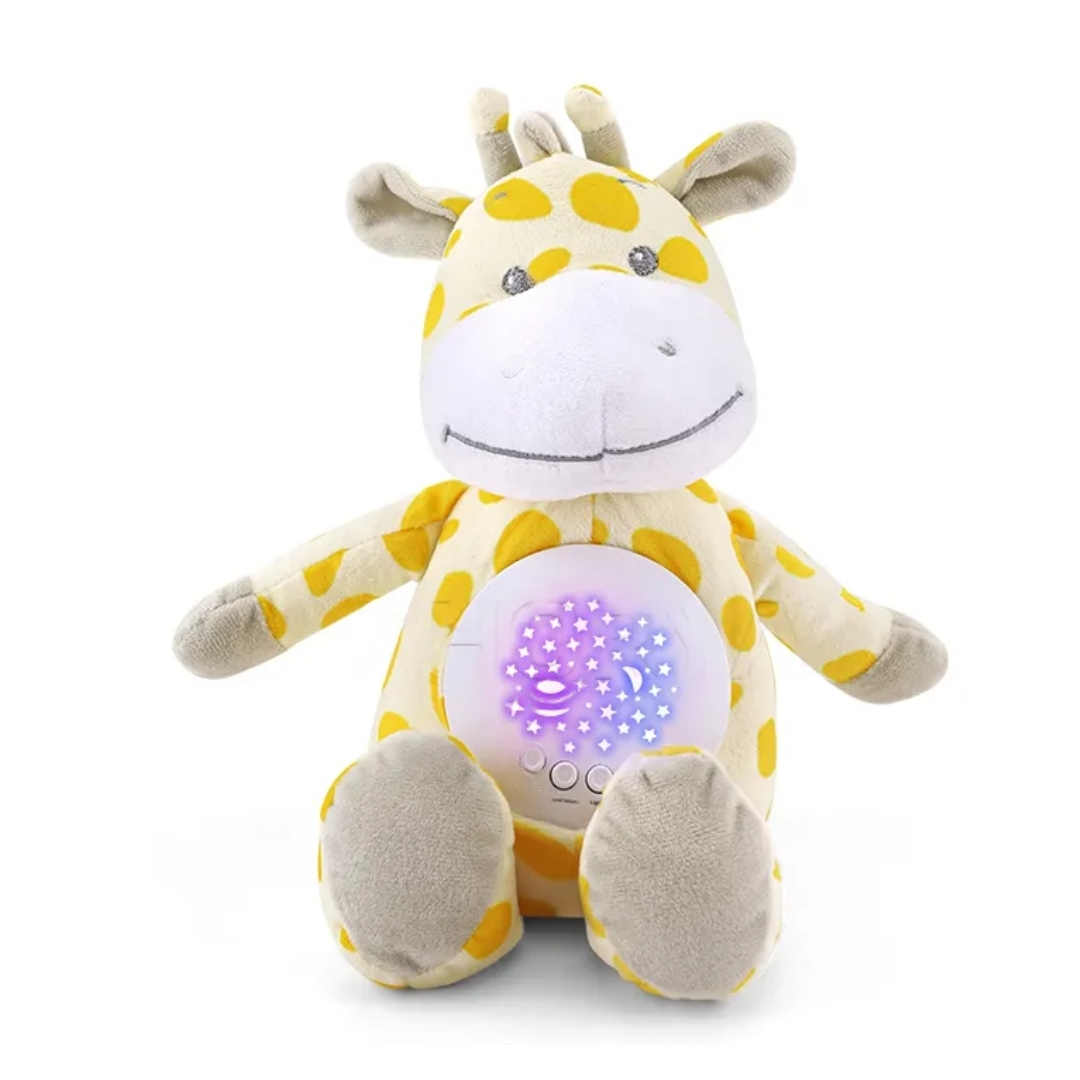 PELUCHE BABY DOLLS JIRAFA PROYECTOR ESPANTA CUCO MUSICAL - 1